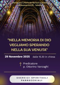 Ritiro comunitario di Avvento